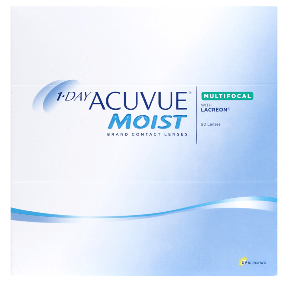 1-Day Acuvue Moist Contact lens(Multifocal) packing- 90 lenses