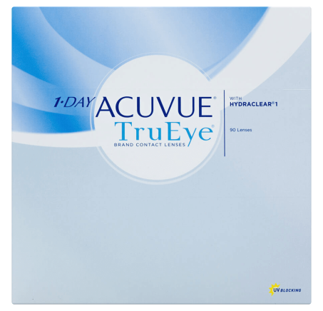 90109.png 1-Day Acuvue TruEye Contact lens(Hydraclear1) packing- 90 lenses