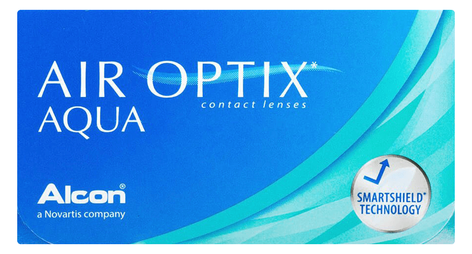 Air Optix® Aqua contact lenses packing