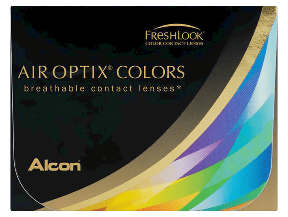 Air Optix® Colors contact lenses packing