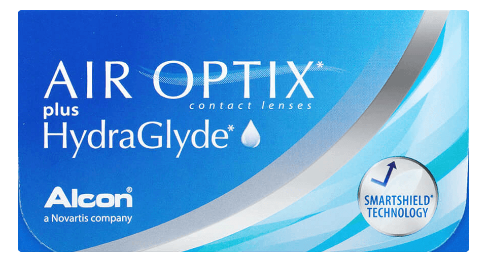 Air Optix® Plus Hydraglyde® For Astigmatism contact lenses packing