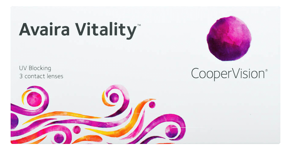 Avaira Vitality™ contact lens packing - 3 lenses