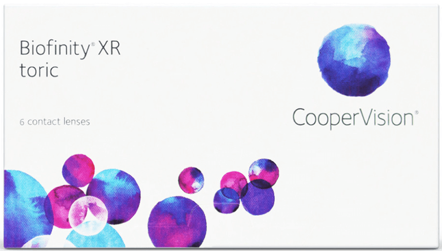 Biofinity® Xr Toric contact lenses packing - 6 lens
