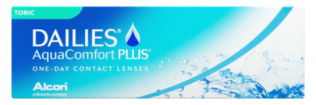 Dailies® Aquacomfort Plus® Toric contact lens packing