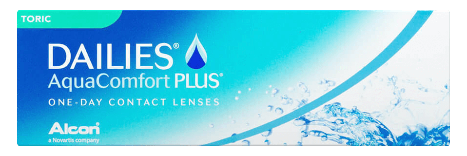 Dailies® Aquacomfort Plus® Toric contact lens packing
