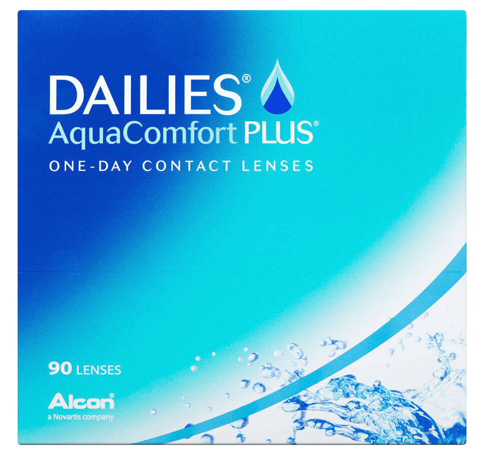 Dailies® Aquacomfort Plus contact lenses packing-90 lenses