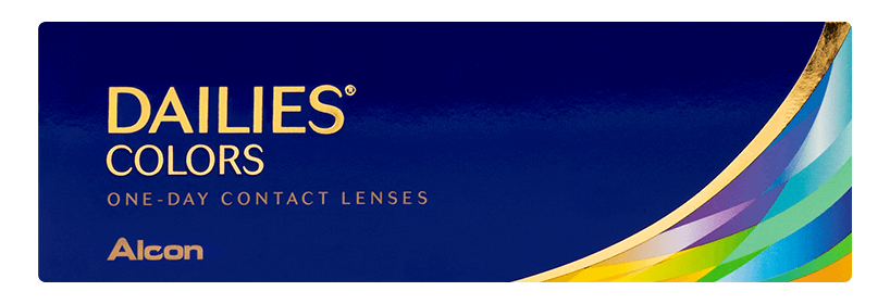 Dailies® Colors contact lenses packing