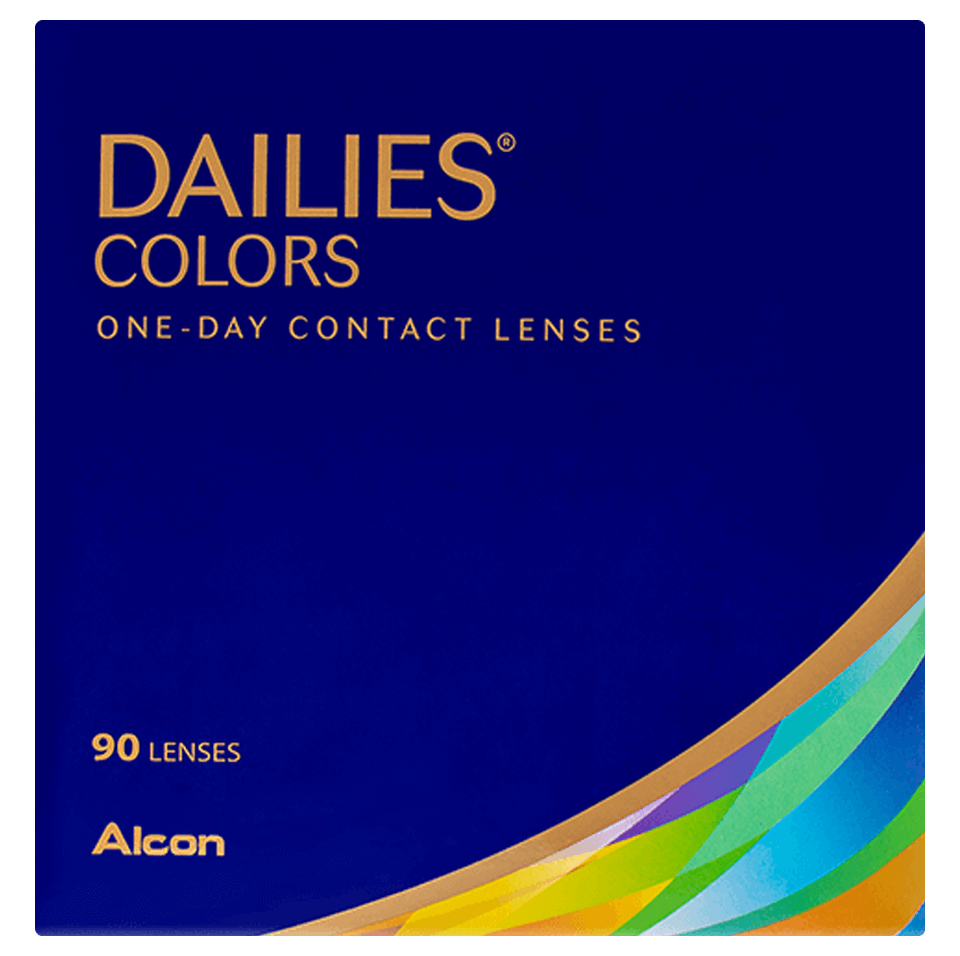 Dailies® Colors contact lenses packing-90 lenses