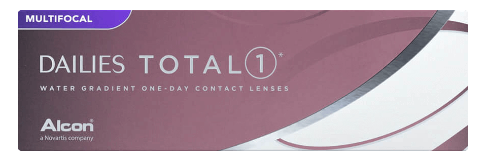 Dailies Total1®Multifocal water gradient contact lenses packing