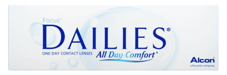Focus® Dailies® contact lenses packing