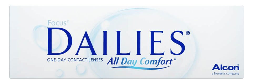 Focus® Dailies® contact lenses packing