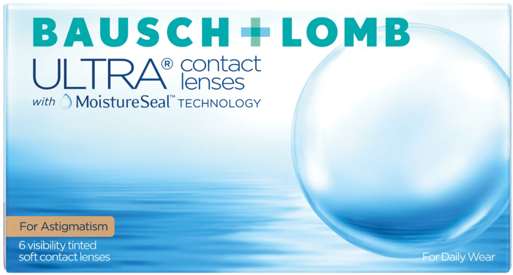 Ultra® for Astigmatism contact lens packing-6 lenses