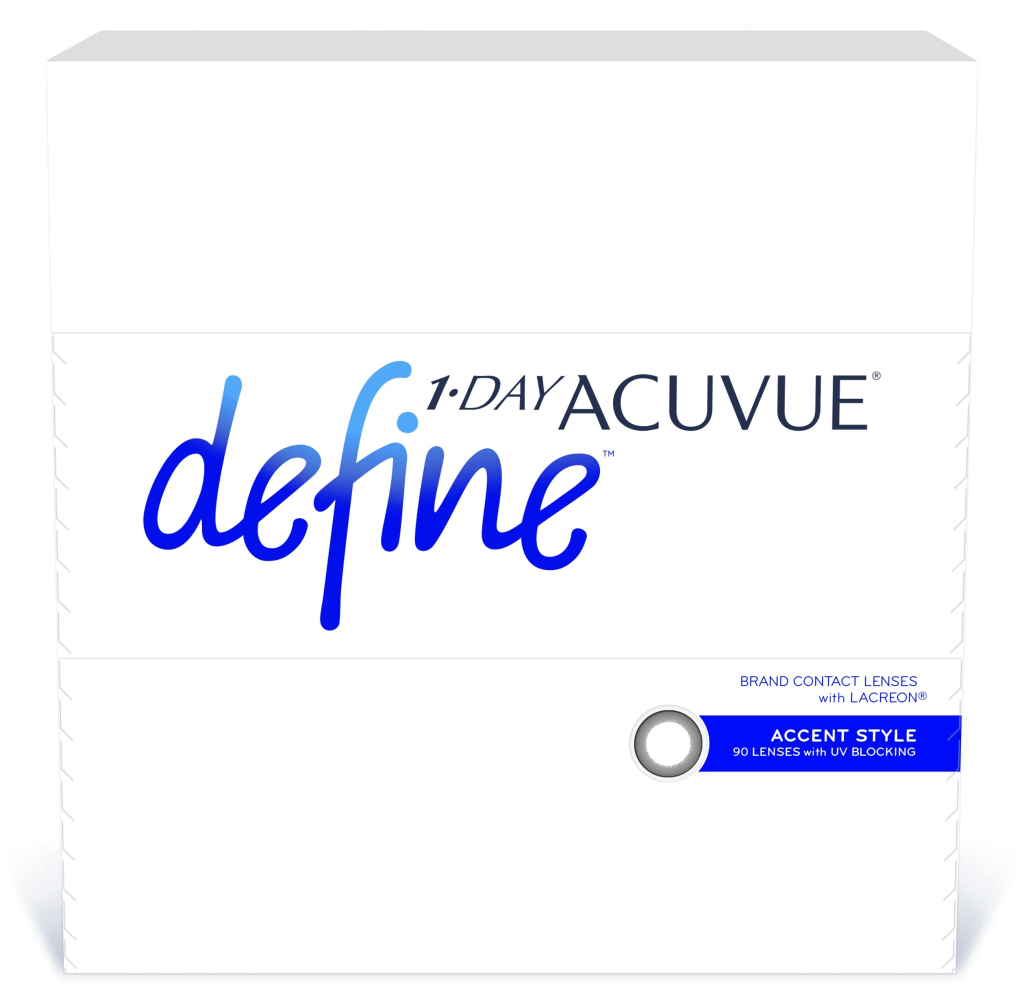 1-Day Acuvue define Lens packing-90 lenses