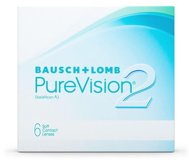 Purevision2 contact lens packing-6 lenses